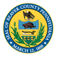 Seal of Beaver County Pennsylvania - March 12, 1800